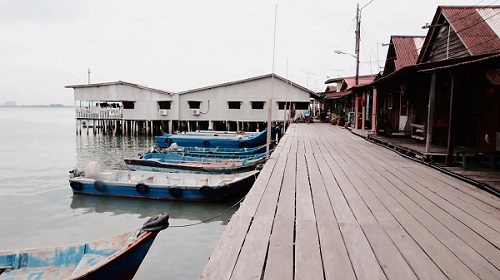馬來(lái)西亞著(zhù)名景點(diǎn)——檳城姓周橋